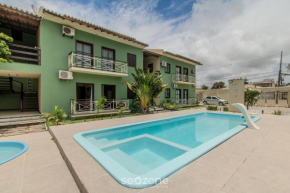 Apto c/ piscina e churrasqueira na Praia GIU0003